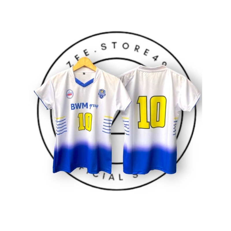 Jersey Voli Cewek Atasan Fullprint Kaos Voli Wanita