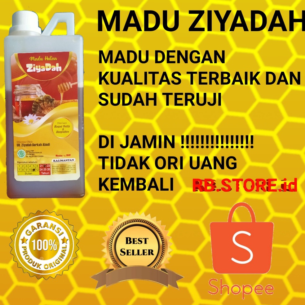 

LB46 MADU HUTAN KALIMANTAN ZIYADAH 1KG,100%ASLI(FREE SAFETY PACKING) kcwgy