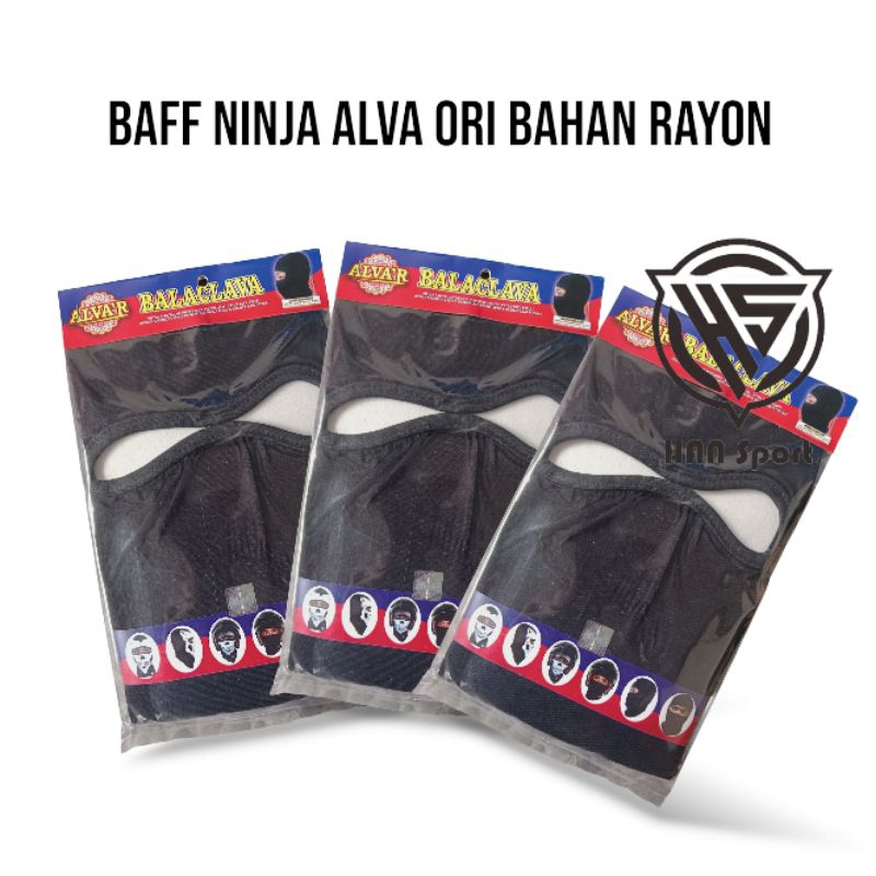Baff Buff Masker Ninja Ori Alva Pria Wanita / Slayer Penutup Kepala