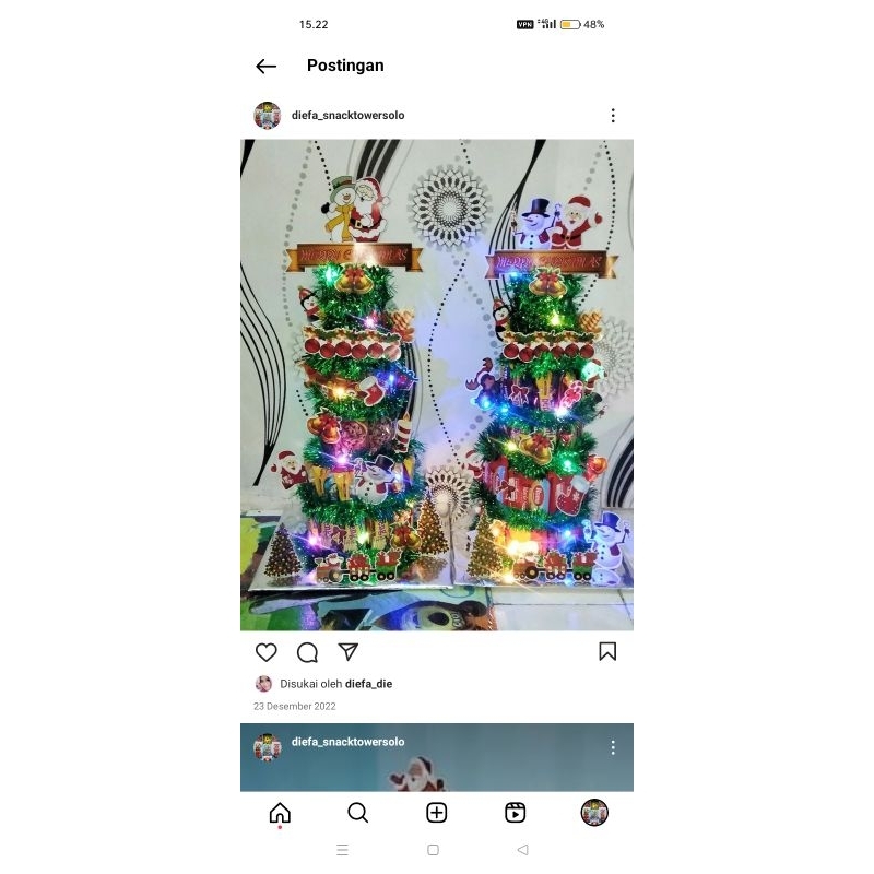 

Snack tower natal