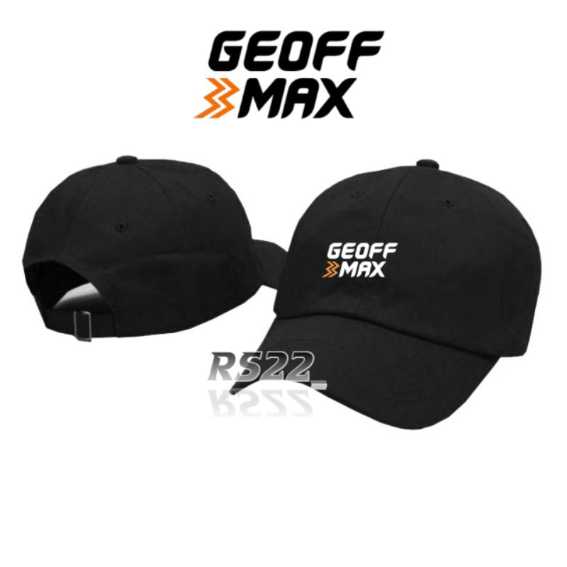 Topi Baseball Geoff Max Distro - Topi Bisbol Murah Trucker Jaring Casual Pria Wanita Lokal Brand GMX
