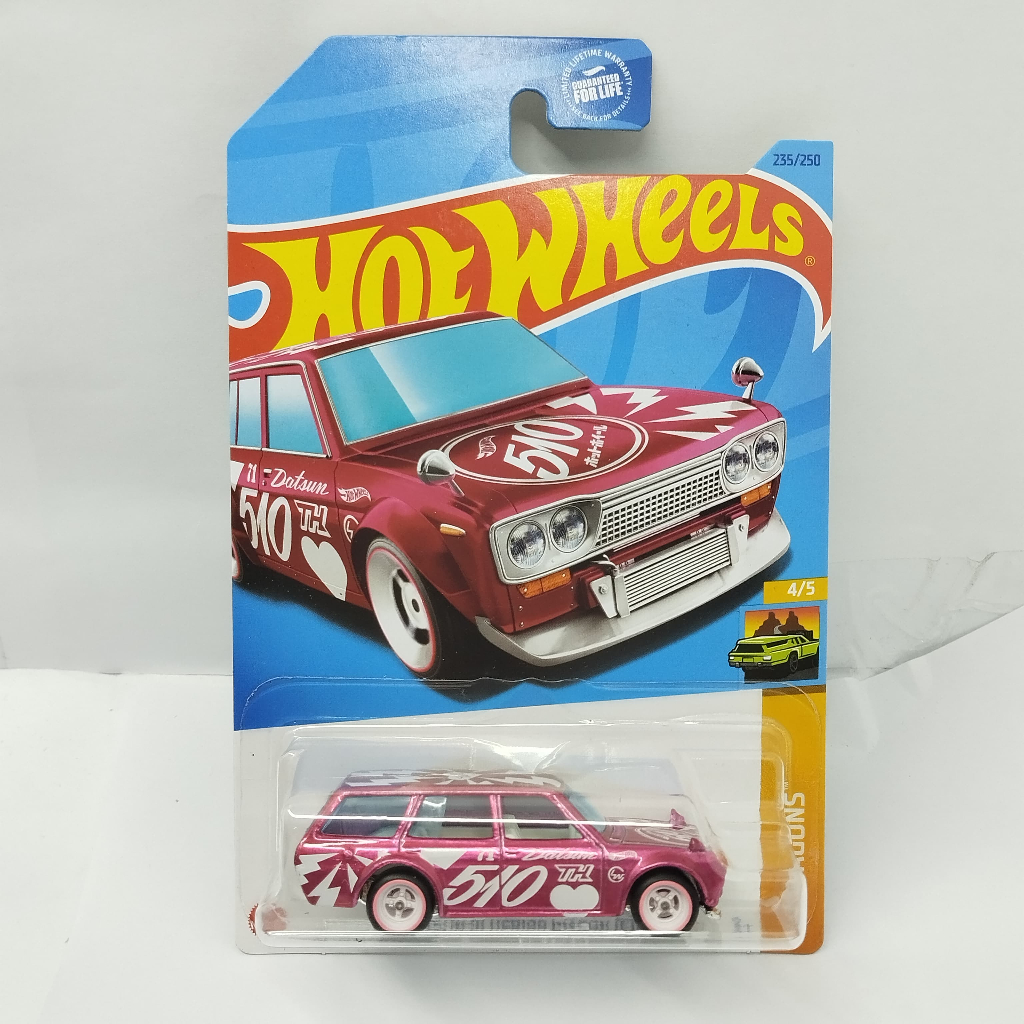 HOT WHEELS DATSUN BLUEBIRD WAGON (510) SUPER TREASURE HUNT FREE PROTECTOR
