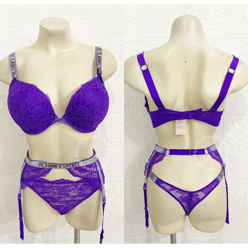 Victoria Secret Original  Bombshell Adds 2 Cup Bra Push Up Size 36C 11185541