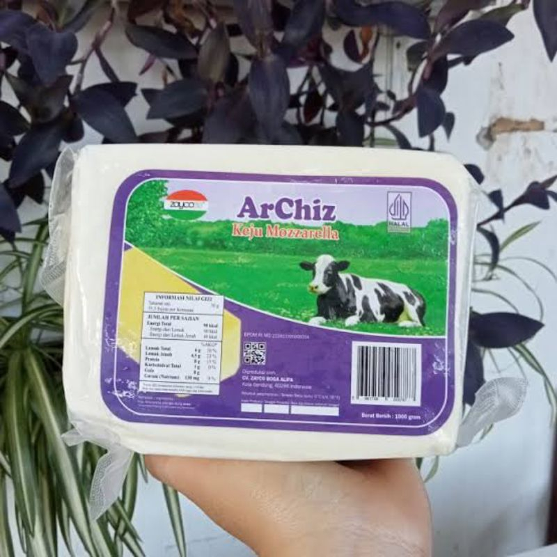 

ARCHIZ KEJU MOZARELA 1KG, KEJUNYA GURIH DAN NGARET