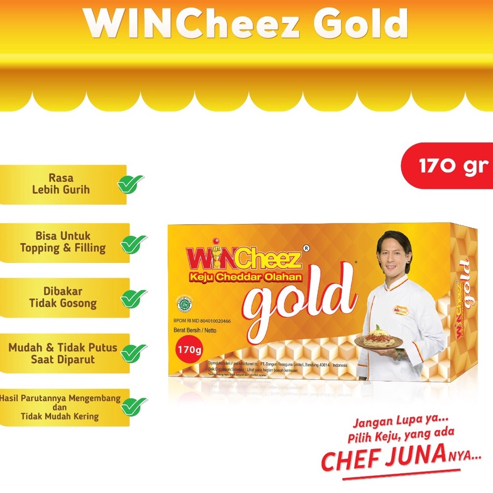 

8MHAR WINCheez Keju GOLD 170 Gram 79