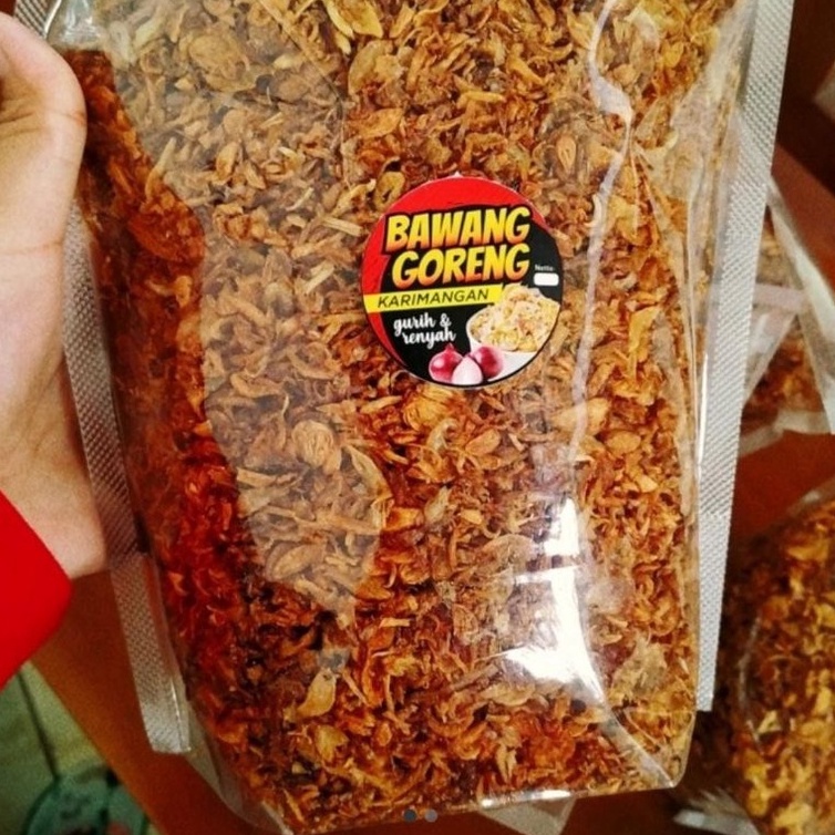 

[PRODUK 9VYCM41] Brambang Goreng / Bawang merah goreng asli kemasan 200 gram plastik pouch ➢Model Terkini