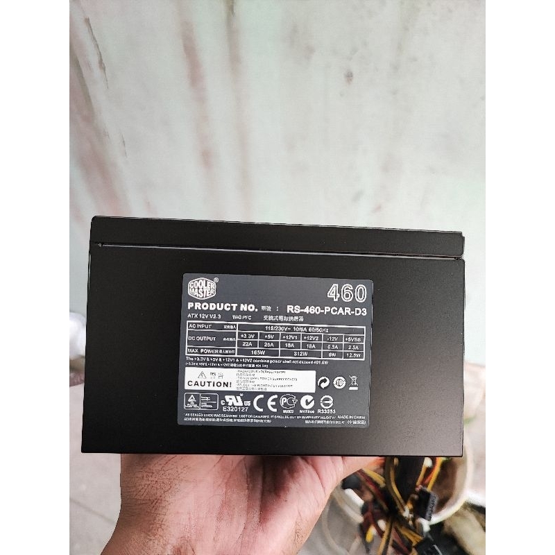PSU Cooler Master 460 Seken