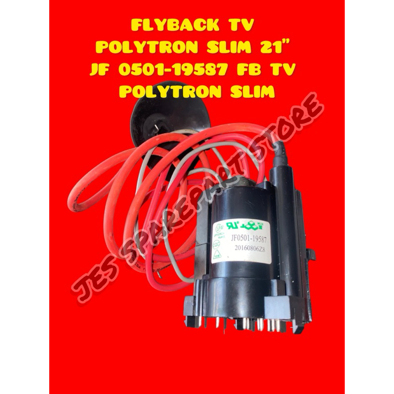FLYBACK TV  POLYTRON SLIM 21" JF 0501-19587 FB TV  POLYTRON SLIM