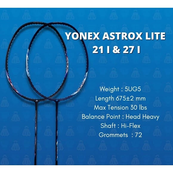 Raket Yonex Astrox Lite 27i ORIGINAL 100%