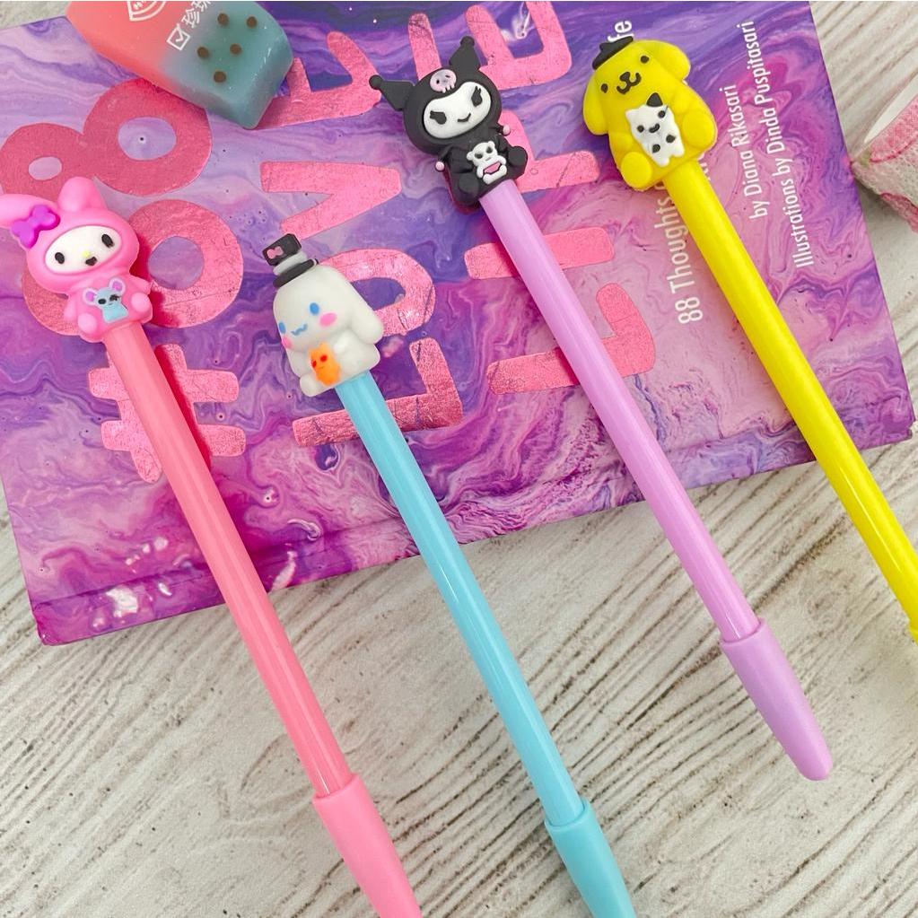 

Pensil Graphite BENTUK karakter SANRIO ready 4 Varian Pensil 2B Sanrio MURAH Favorit Anak Best Quality Alat Tulis Kekinian Bisa COD
