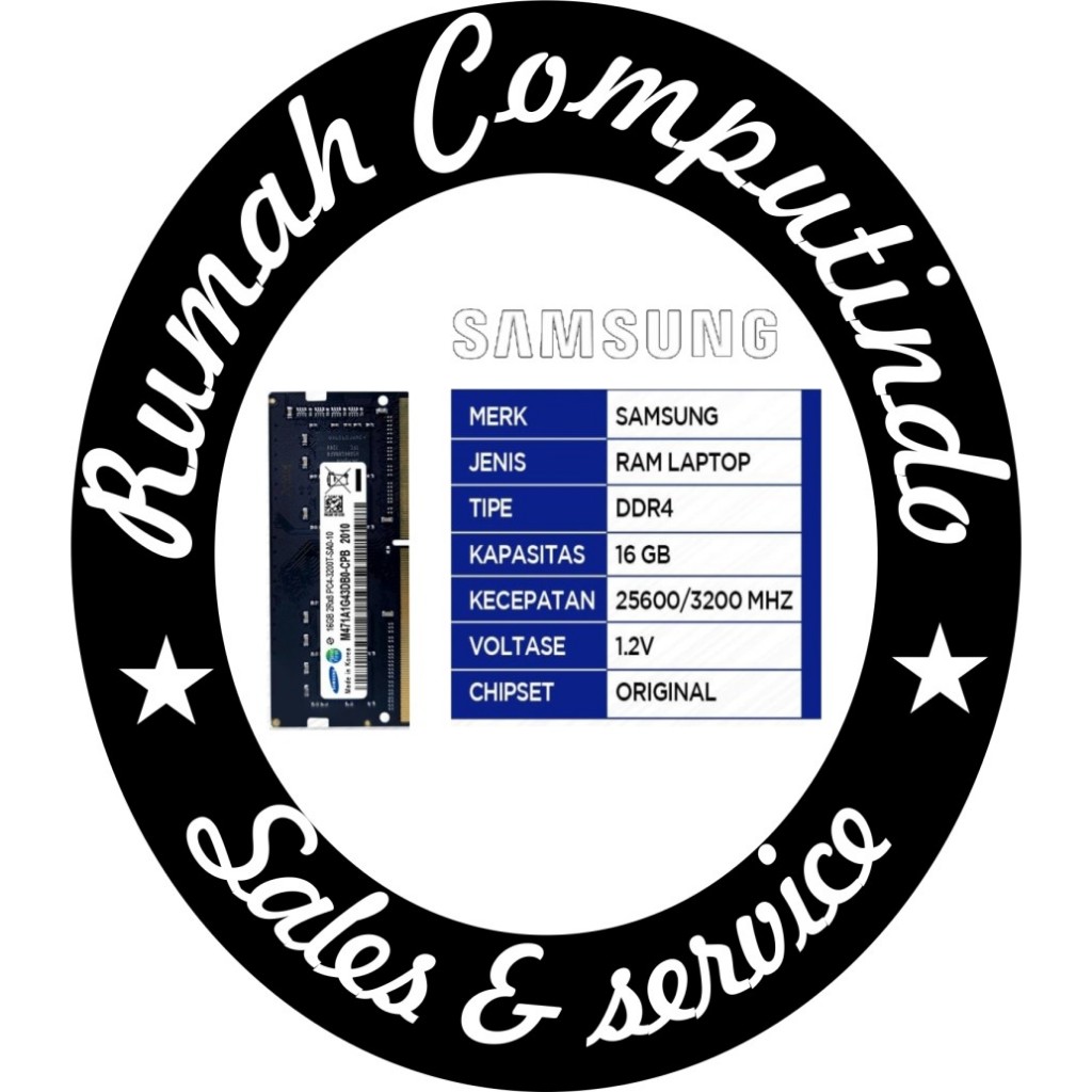 RAM SAMSUNG DDR4 16GB PC25600 3200MHZ