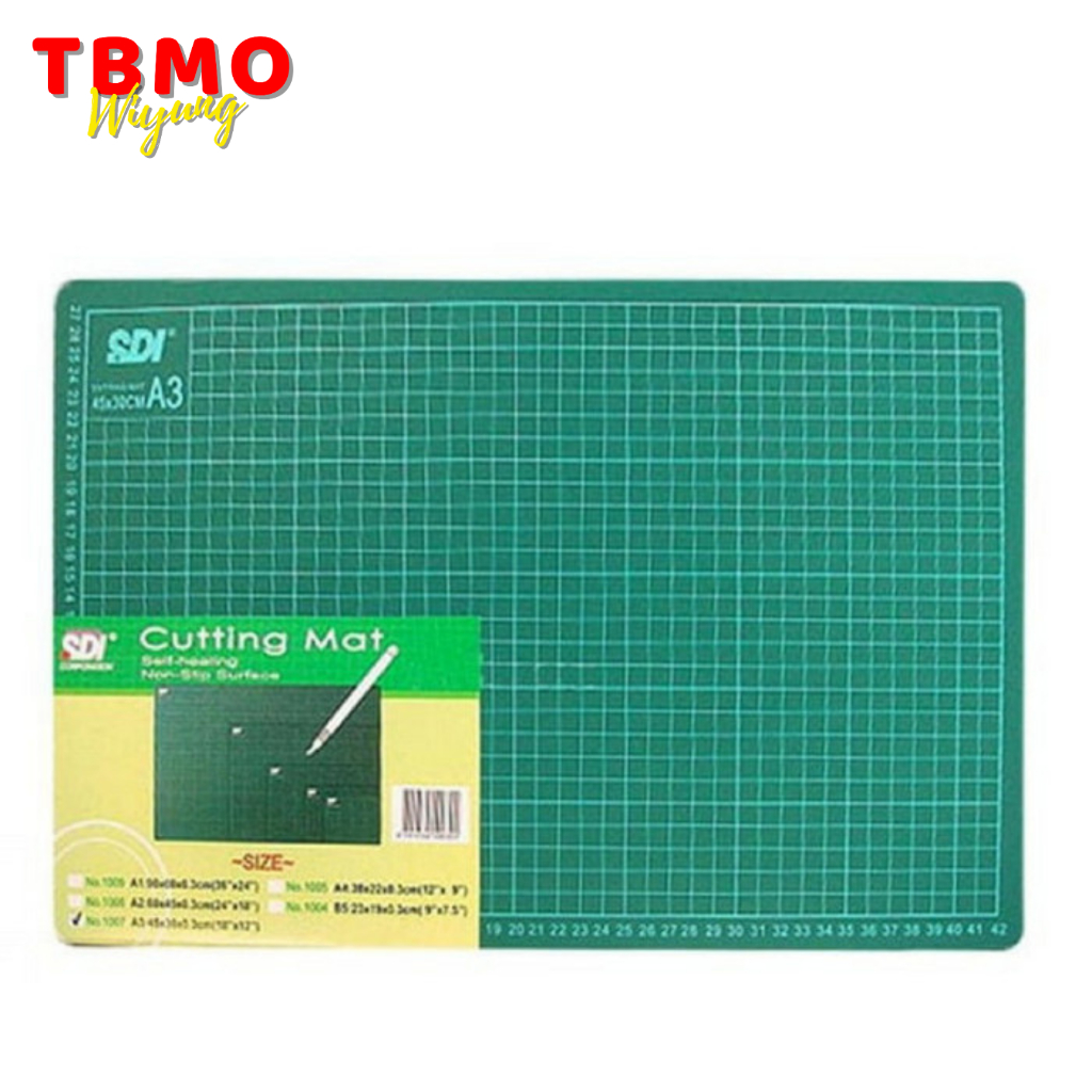 

TBMO Cutting Mat / Papan Potong SDI A3 1007