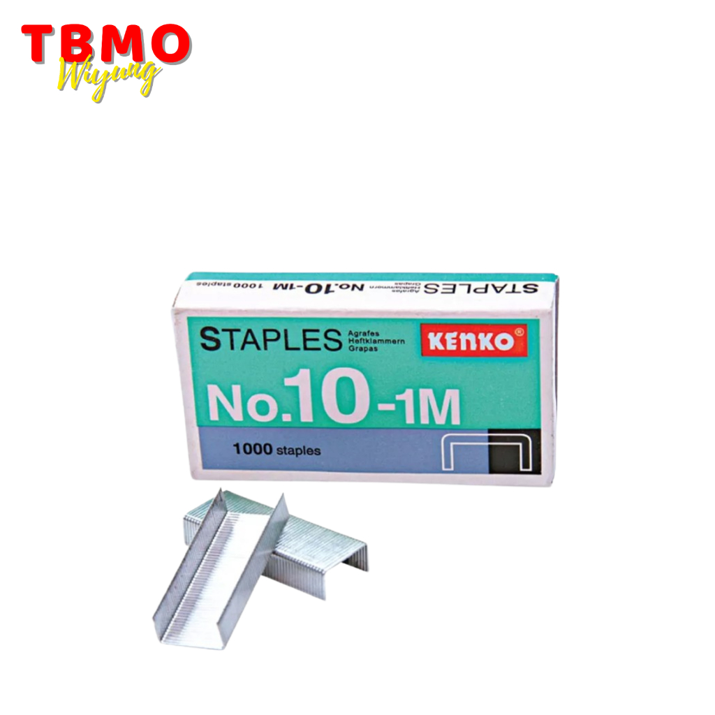 

TBMO Staples Isi Staplers Refill Stapler Kenko No. 10 - Pcs