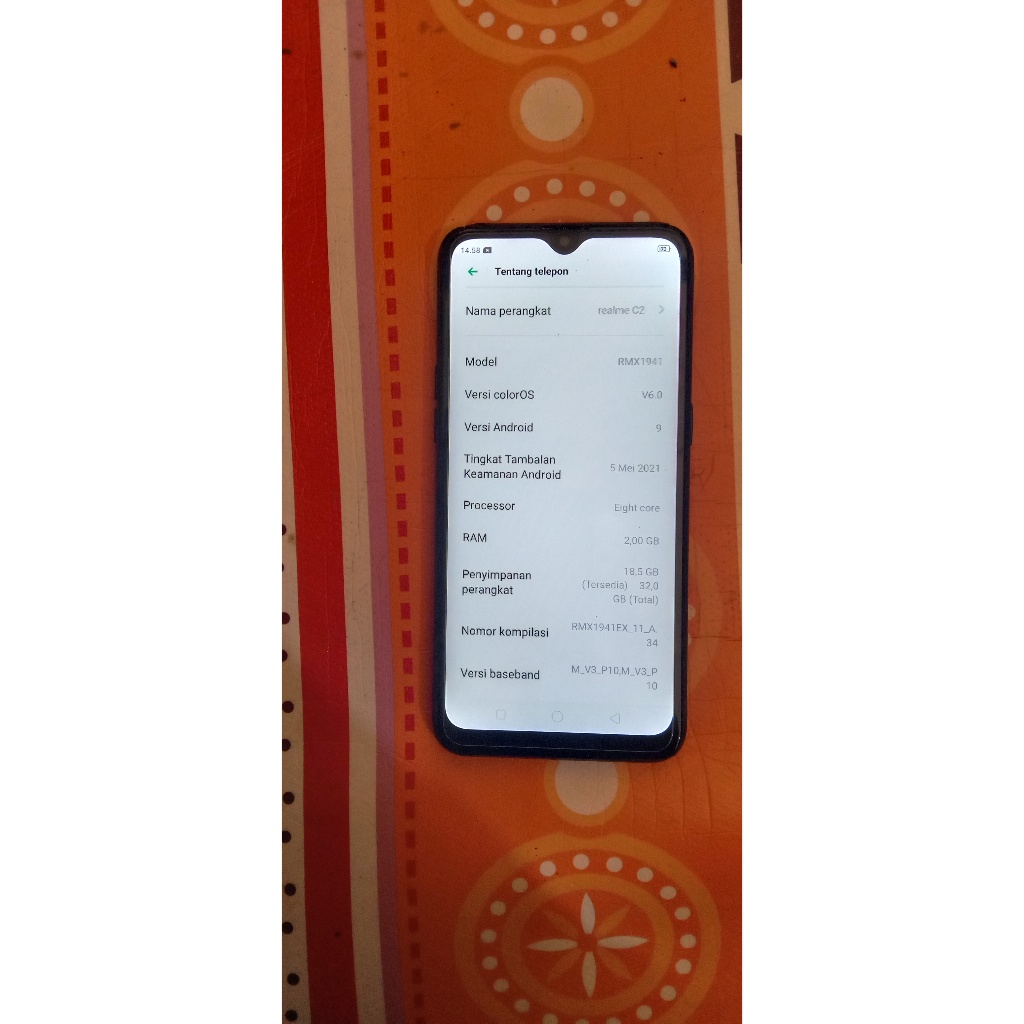 realme c2 2/32 second