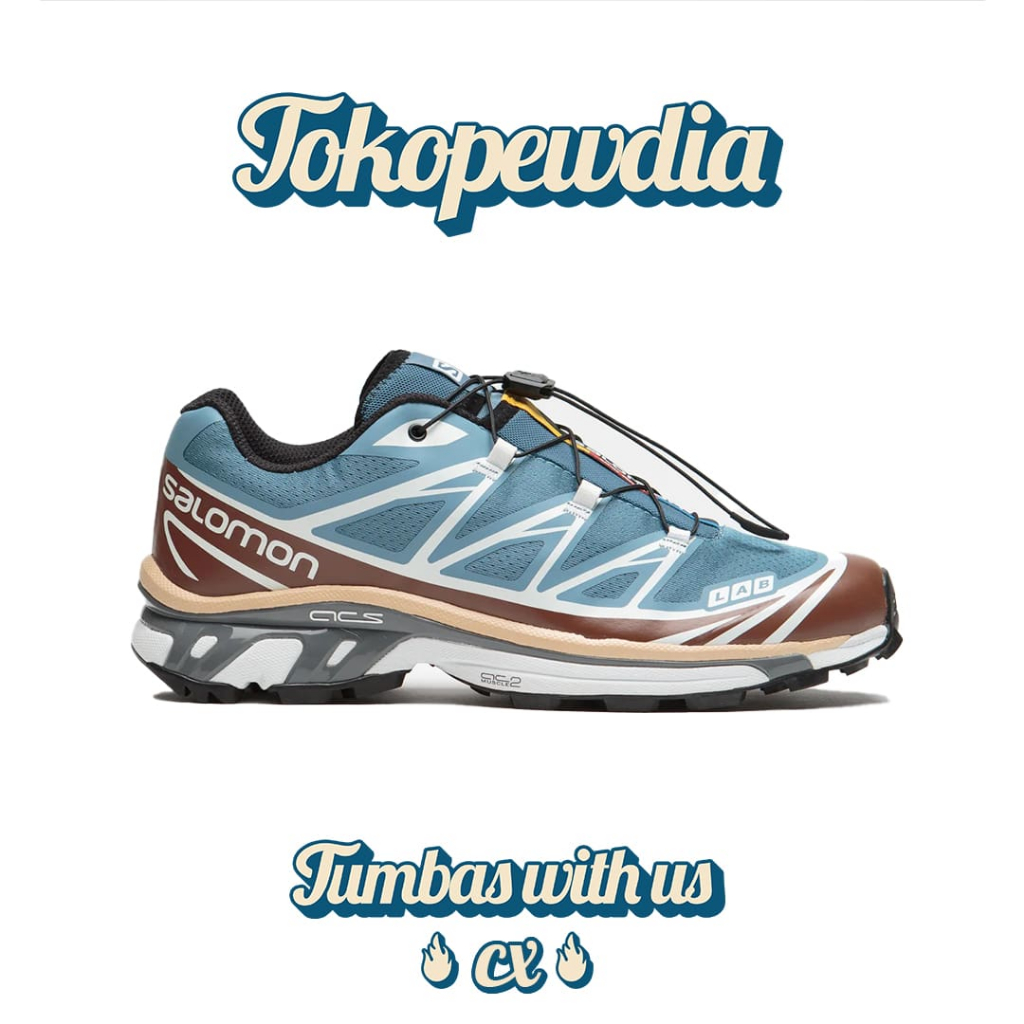 Salomon XT-6 Aegean Blue Hazelnut