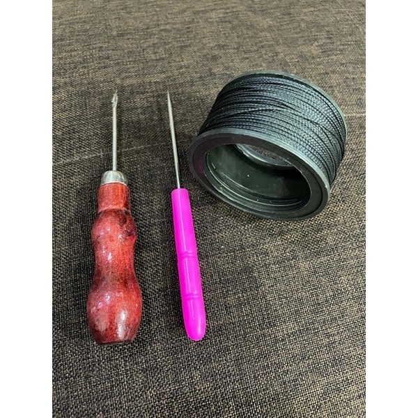 PAKET JAHIT ISI 3 / JARUM PEDEDEL SOL / Jarum pendedel / JARUM SOL / BENANG SOL / SOL SEPATU / BENAN