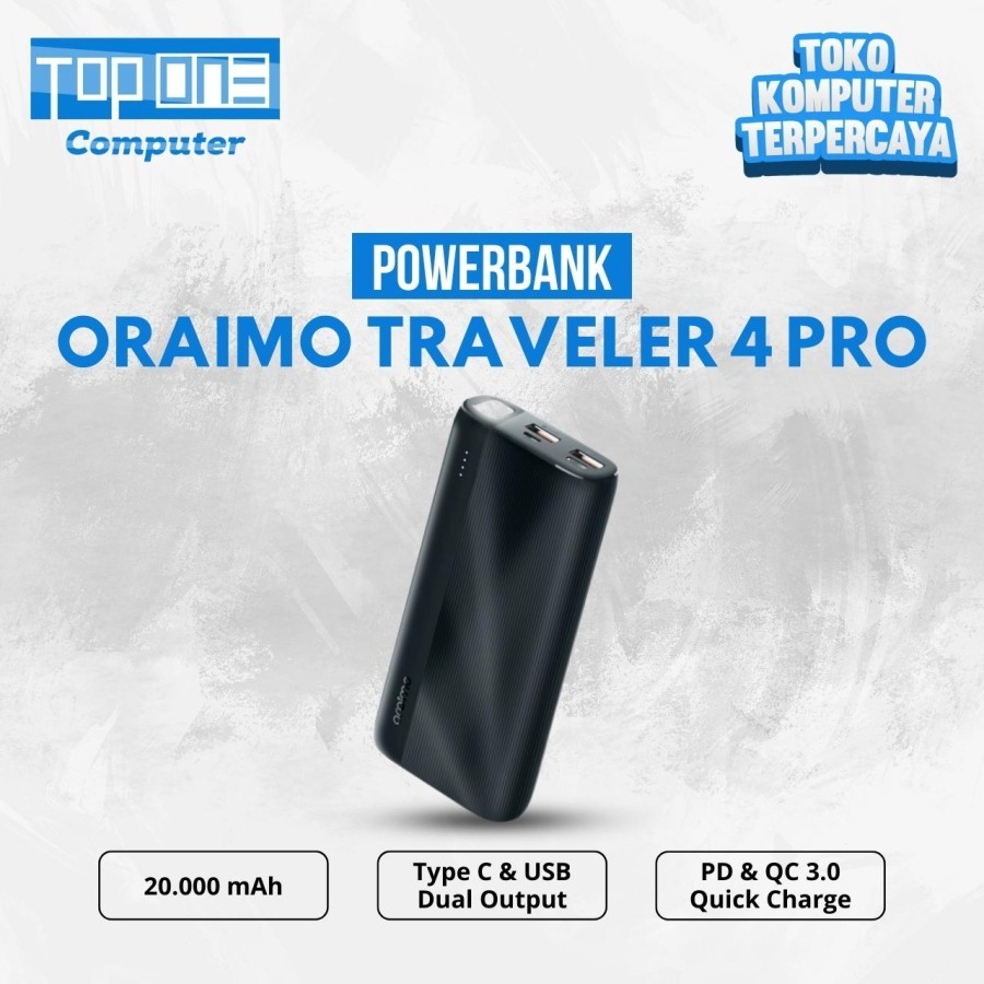 Oraimo Powerbank OPB-P204DQ 20000 mAH - Oraimo Powerbank OPB-7100Q 10000 mAH