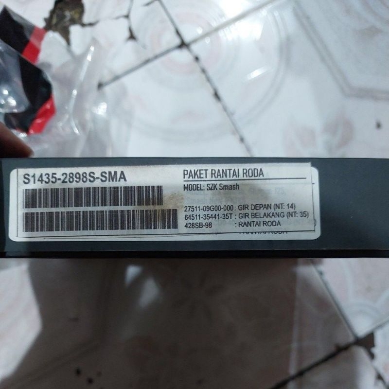 gear set smash indopart