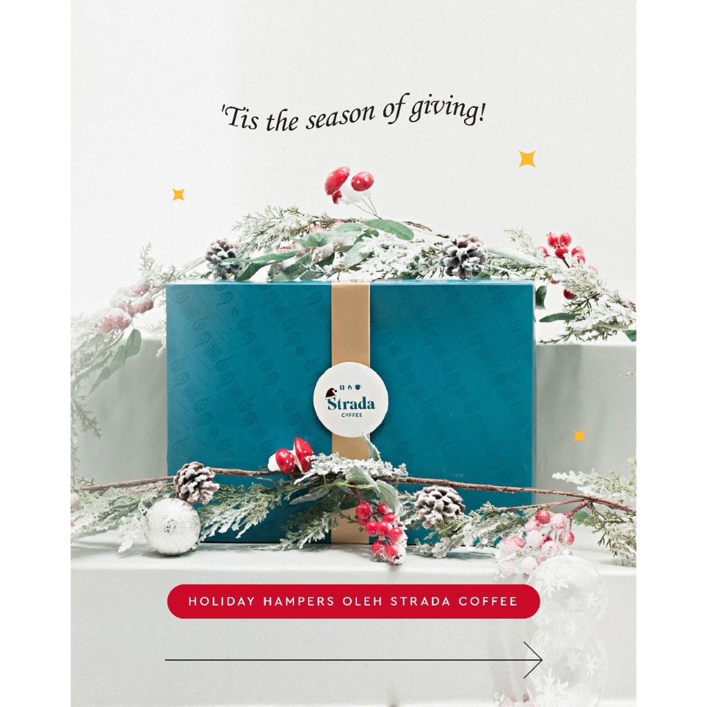 

Holiday Hampers gift set by Strada Coffee