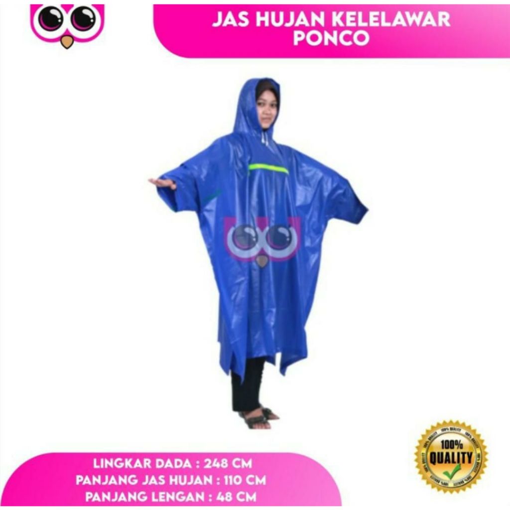 Jas hujan dewasa/jas hujan kelelawar/ponco