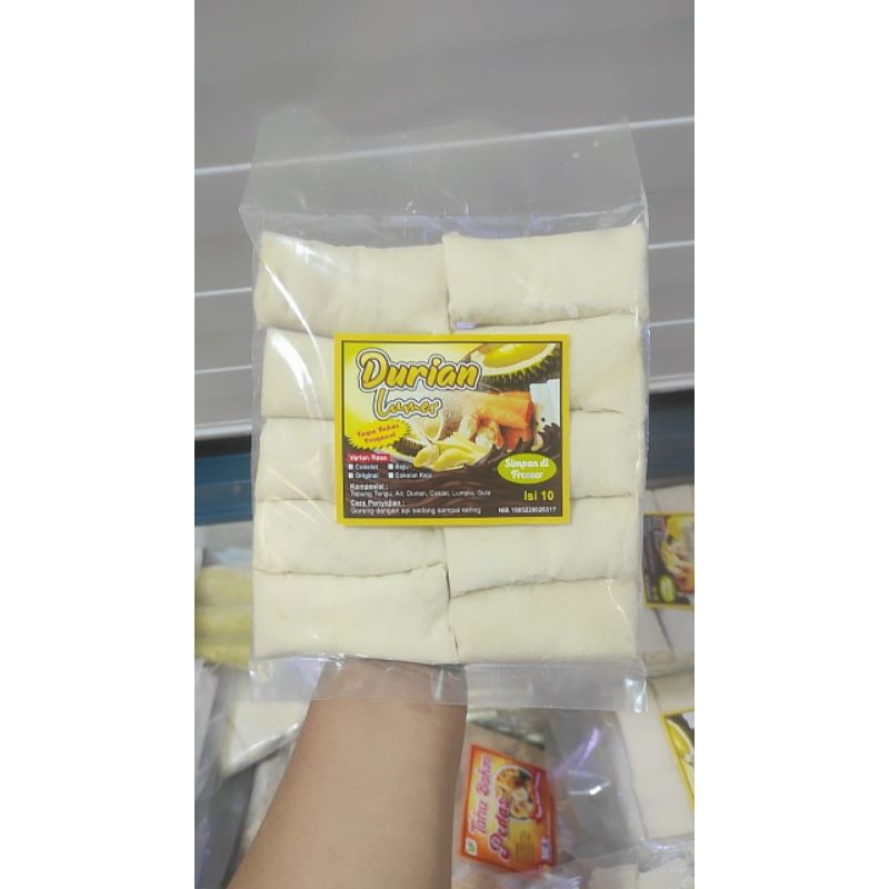 

Lumpia Duren Coklat isi 10
