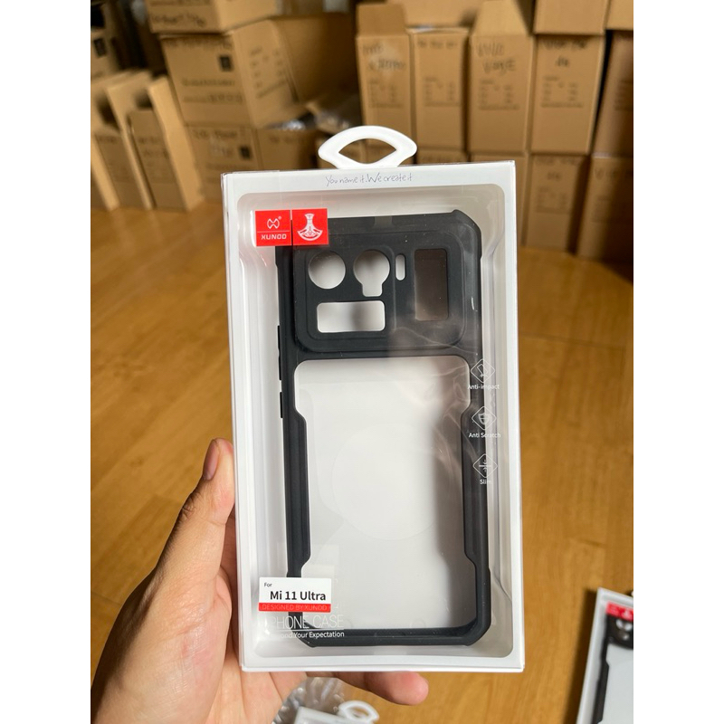 XUNDD ORIGINAL Xiaomi Mi11 Ultra Mi 11 Pro Mi11 Lite Soft Hard Case Hybrid Armor