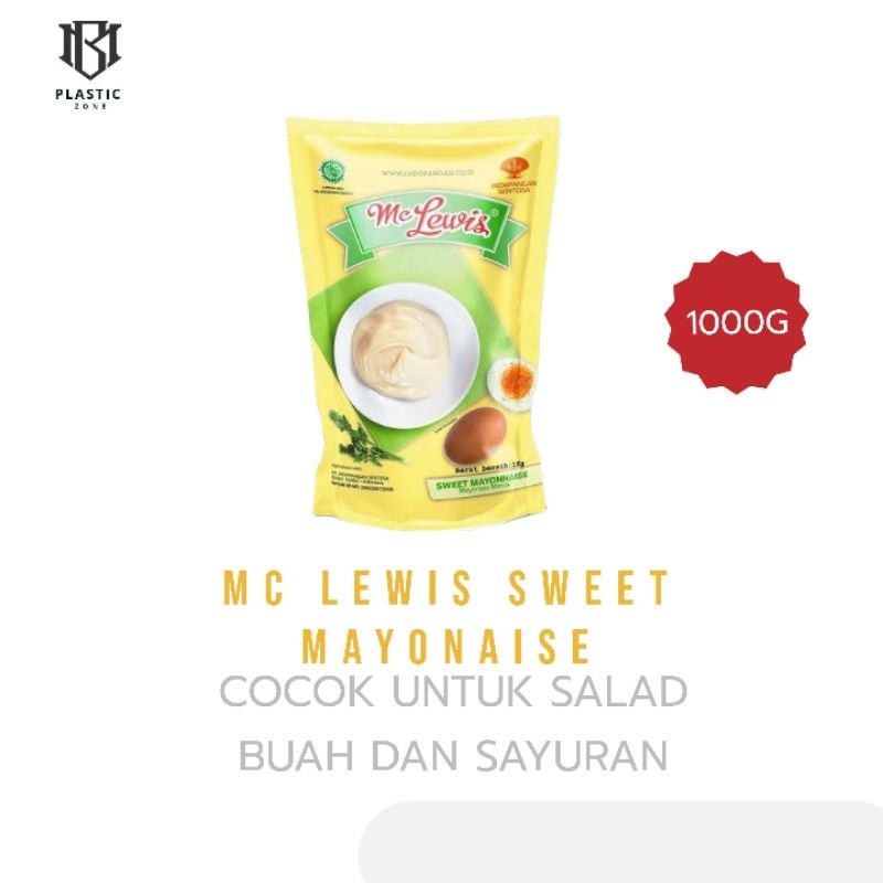 MC LEWIS SWEET MAYONAISE - 1KG/SAUS MANIS MAYONAISE