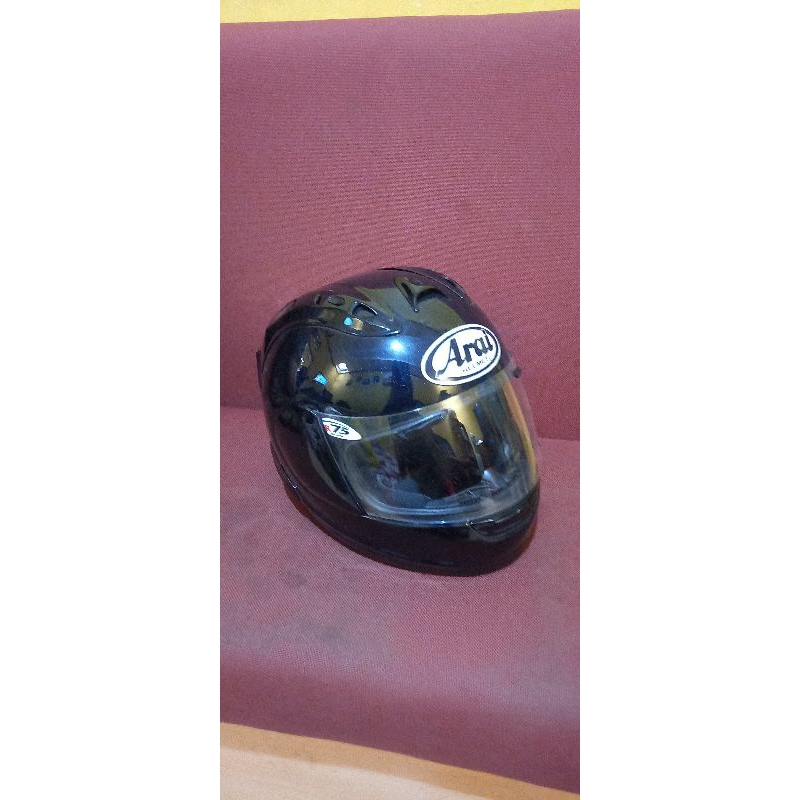helm arai rr5 black second like new + intercom max2