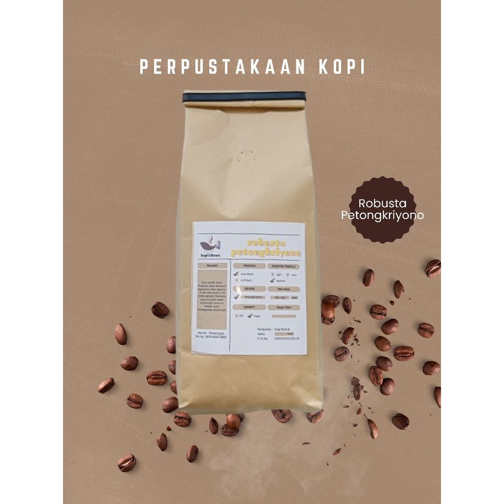 

kopi biji dan bubuk 1kg robusta petongkriyono (kopi khas pekalongan)