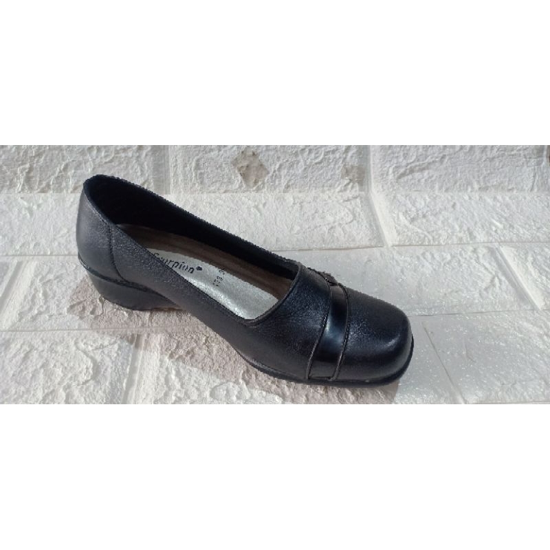 Sepatu Pantofel Wanita Scorpion 473 Kulit Original