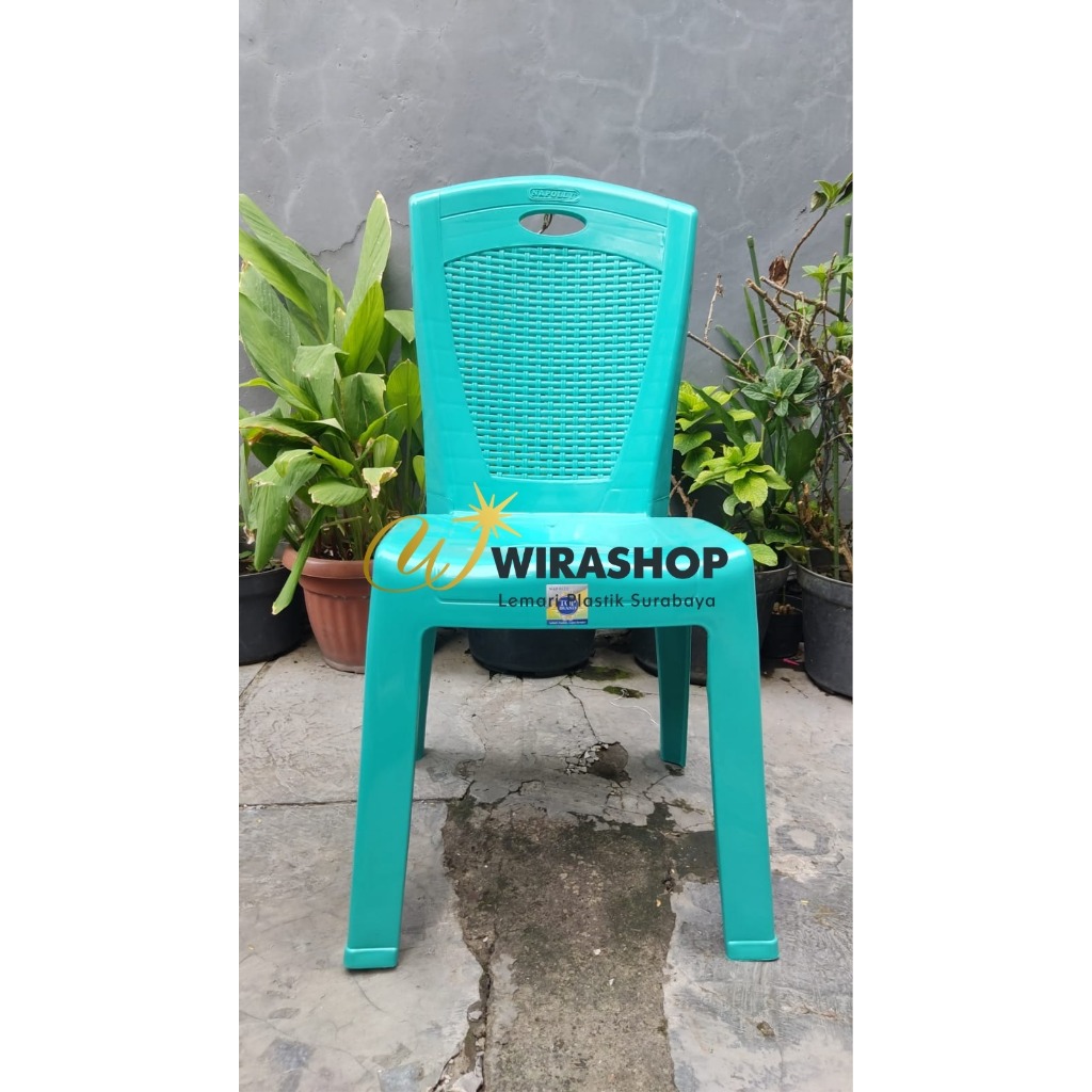 Kursi sender Napolly BIG 211 / kursi ruang makan plastik tebal kuat / kursi terop