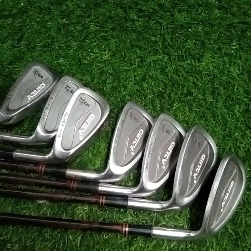 stik golf iron satuan Shaft bubble motif kevlar