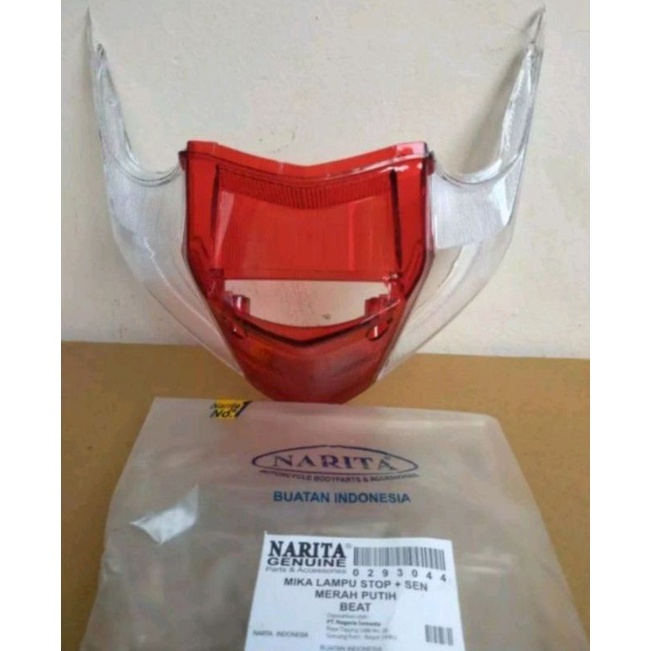 mika kaca lampu stoplamp belakang beat karbu