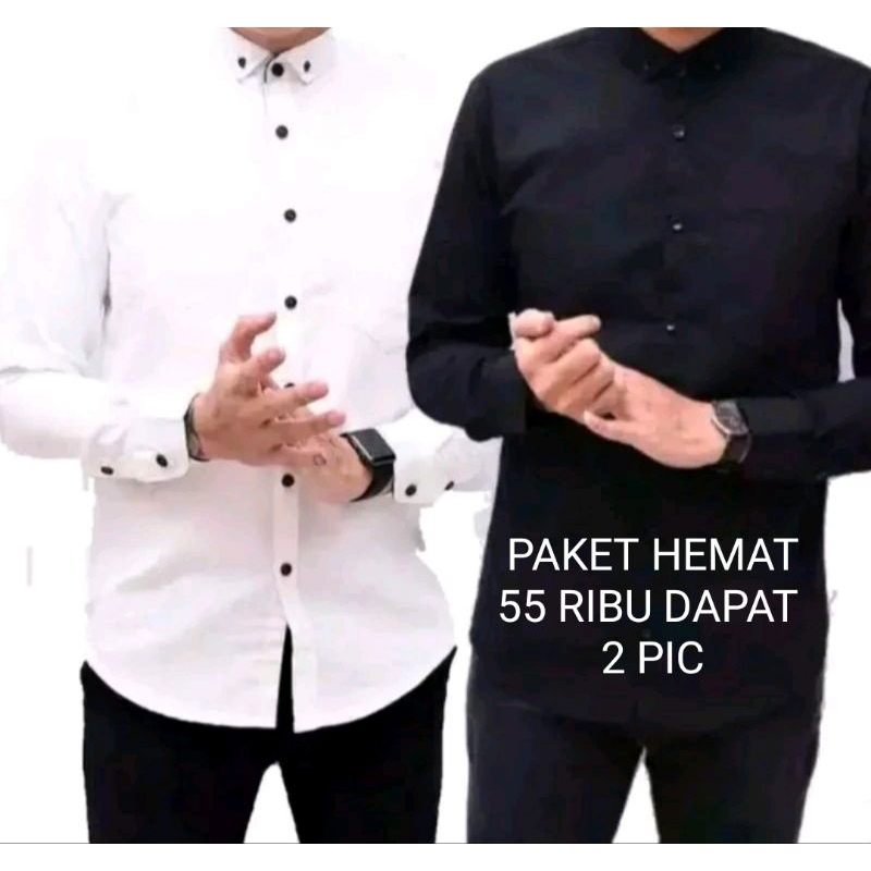 Kemeja Pria Lengan Panjang - Kemeja Pria Polos Distro - Kemeja Pria - Kemeja Pria Distro