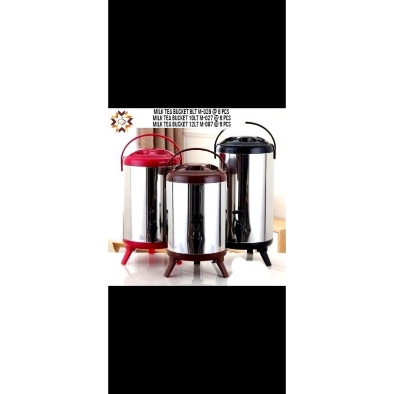 milk tea bucket 8liter,10liter,12liter