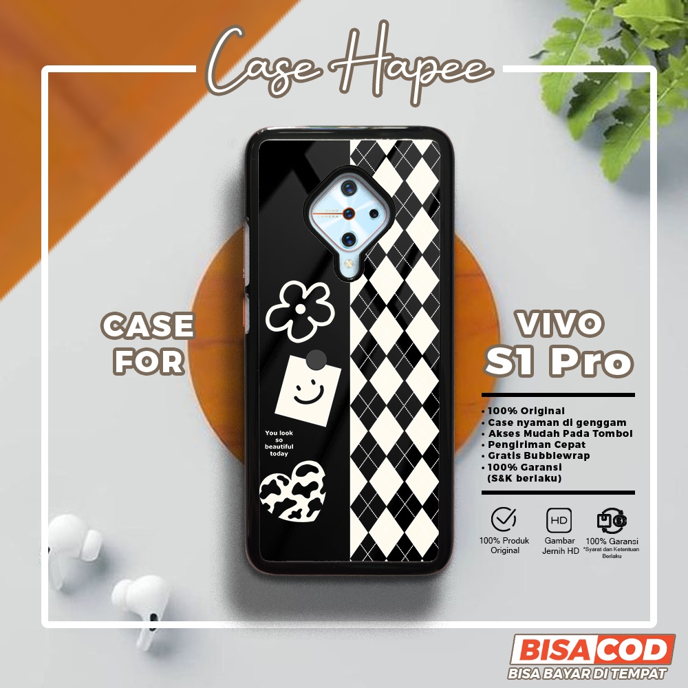 Case Vivo S1 Pro Casing Vivo S1 Pro [CHSB] Casehapee Case Glossy Case Aesthetic Custom Case Premium 