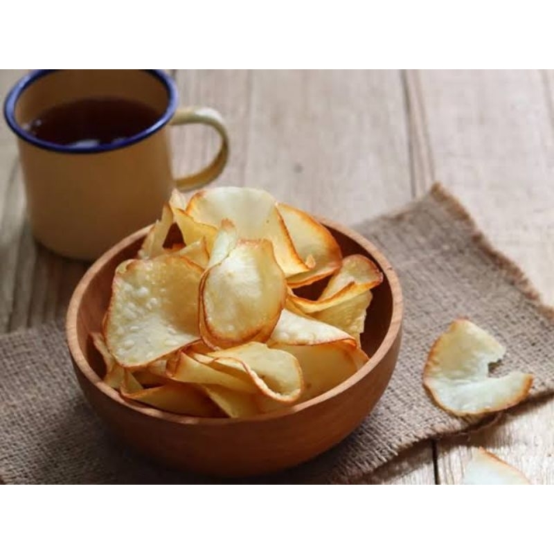 

keripik singkong 1 kilo free kardus