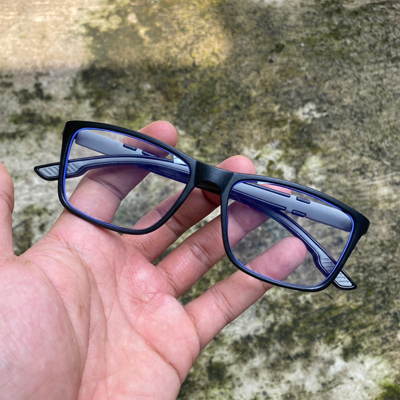 BARU! KACAMATA PHOTOCHROMIC DAN ANTIRADIASI - Kacamata Minus SPORT Pria Original