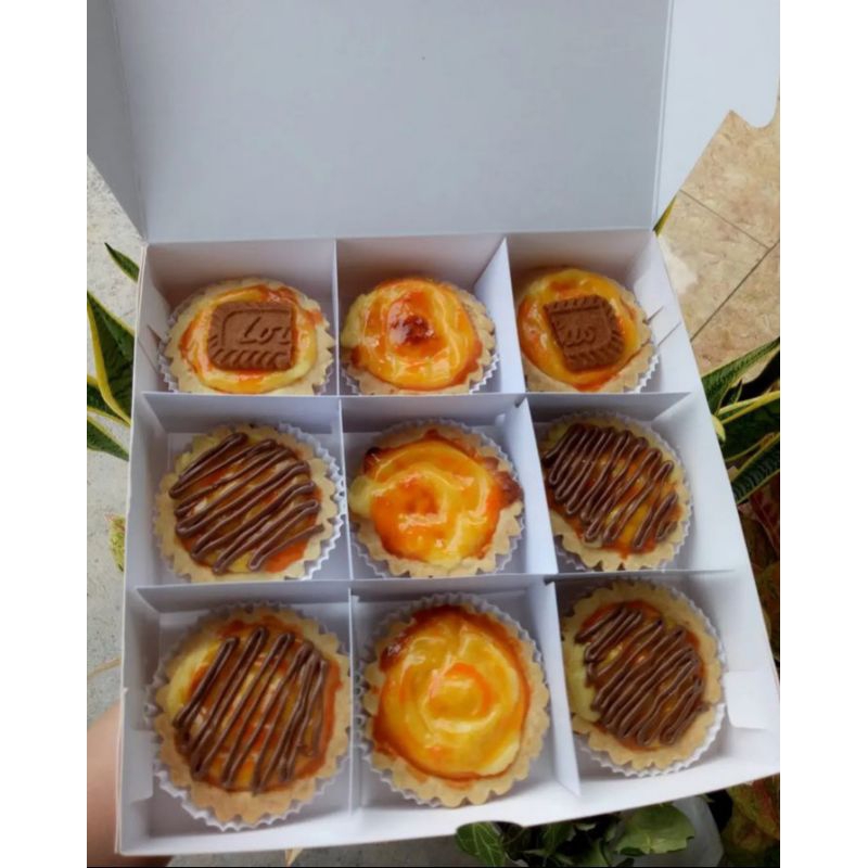 

HOKKAIDO CHEESE TART 9pcs size medium