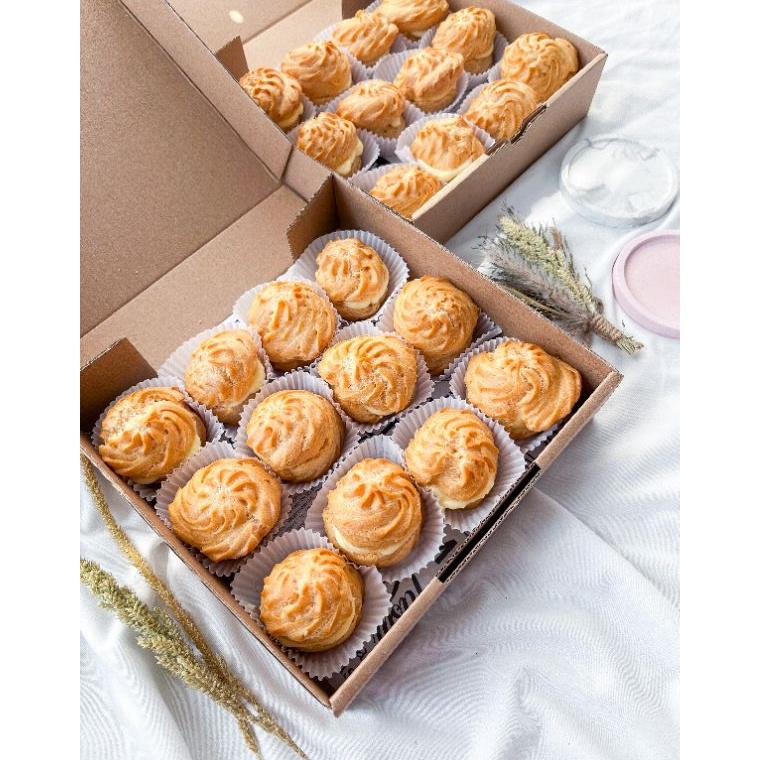 

MPBW6236 GROSIR Mini soes vanila isi 12 pcs