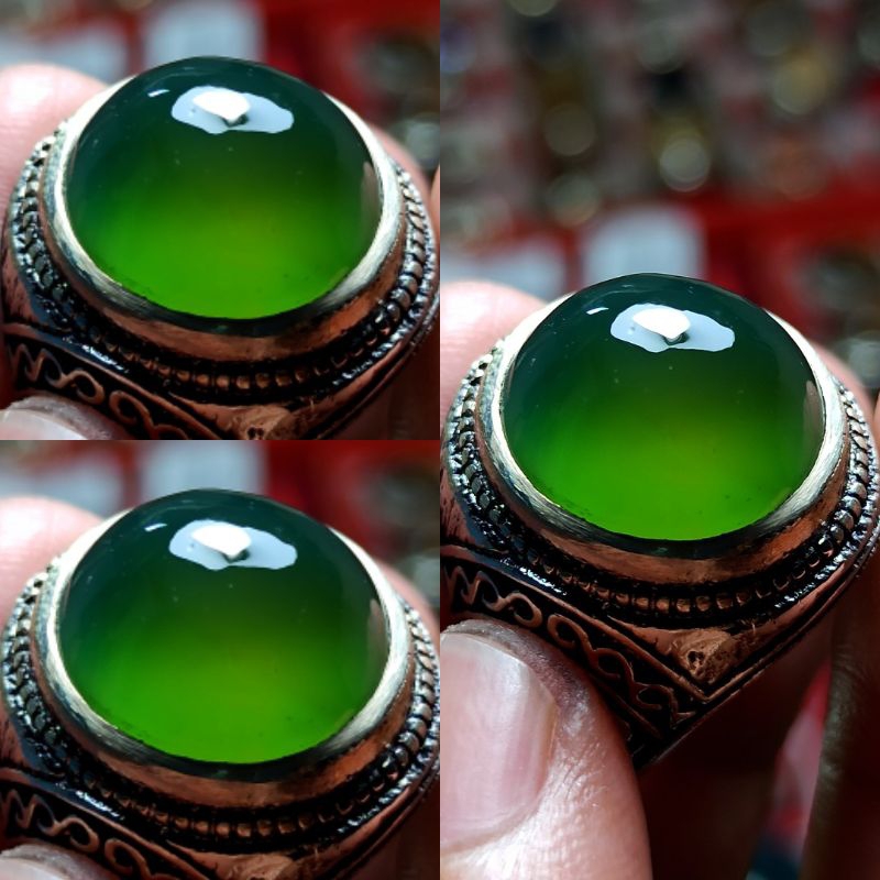 batu akik anggur ijo giwang