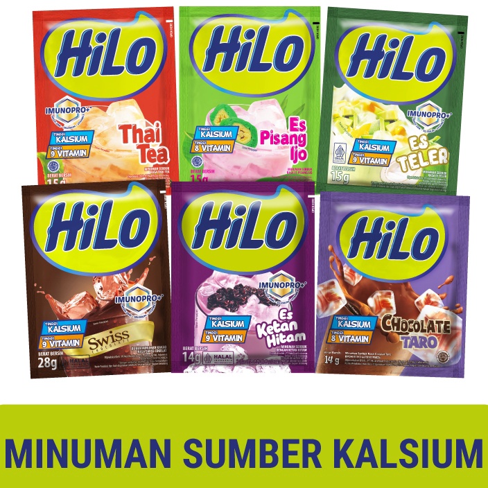 

WWXC2768 5.5 COD HiLo Dessert 10 Sachet / 1 Renceng - Minuman Sumber Kalsium - Pilih Rasa di Varian (Tidak Bisa Mix Rasa)