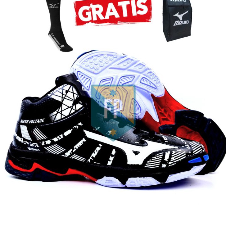 Paling Laris Sepatu voli Mizuno wave voltage Volly Ball /Sepatu Voli Mizuno Wlz 2021/Sepatu Volly Mi