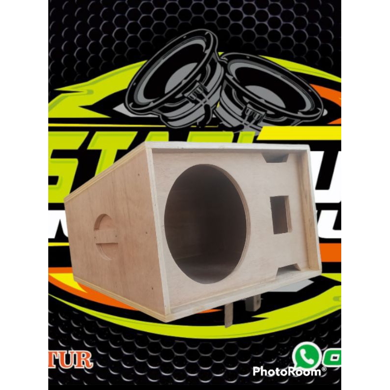 Box speaker Array 10 inch plus tweeter audax ax65 Bahan 12 MM