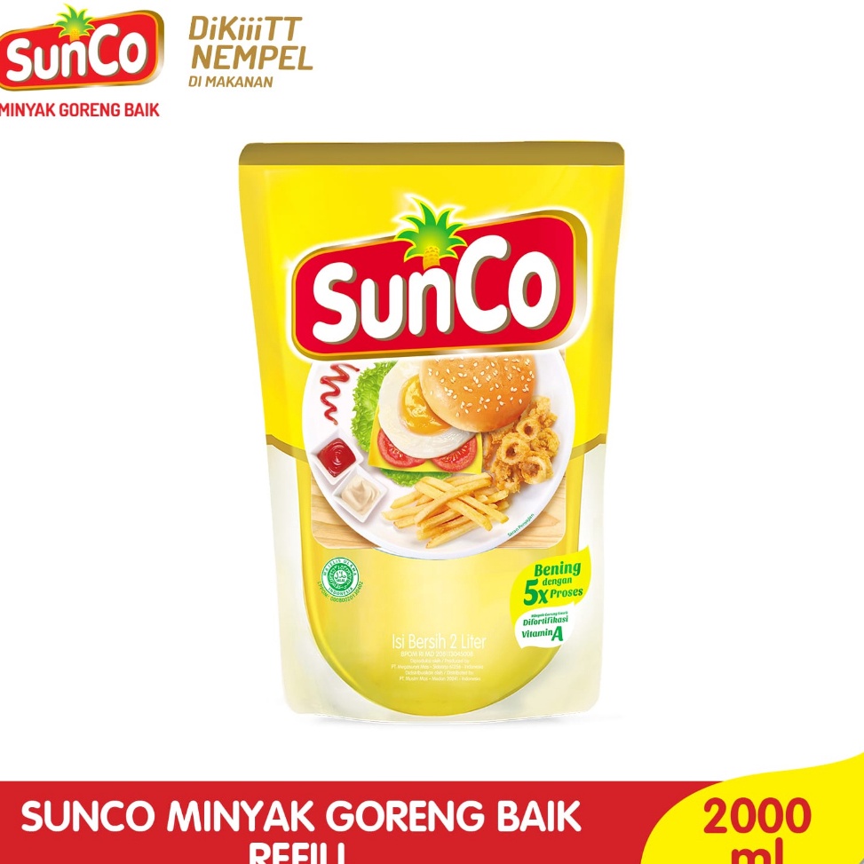 

Best Pr0duct MINYAK SUNCO POUCH 2 liter For sale