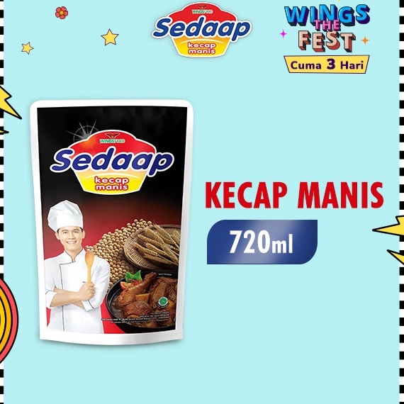 

[✌T69➤] Sedaap Kecap Manis Pouch 720 ml New_Product