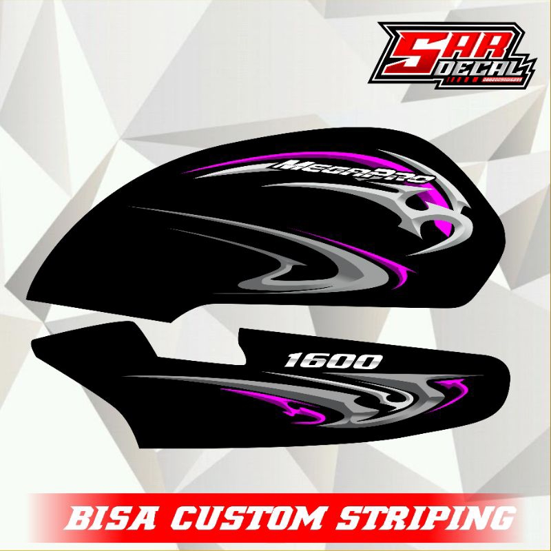 striping Megapro hiu custom variasi - striping MP hiu herex - striping Megapro herex Megapro hiu