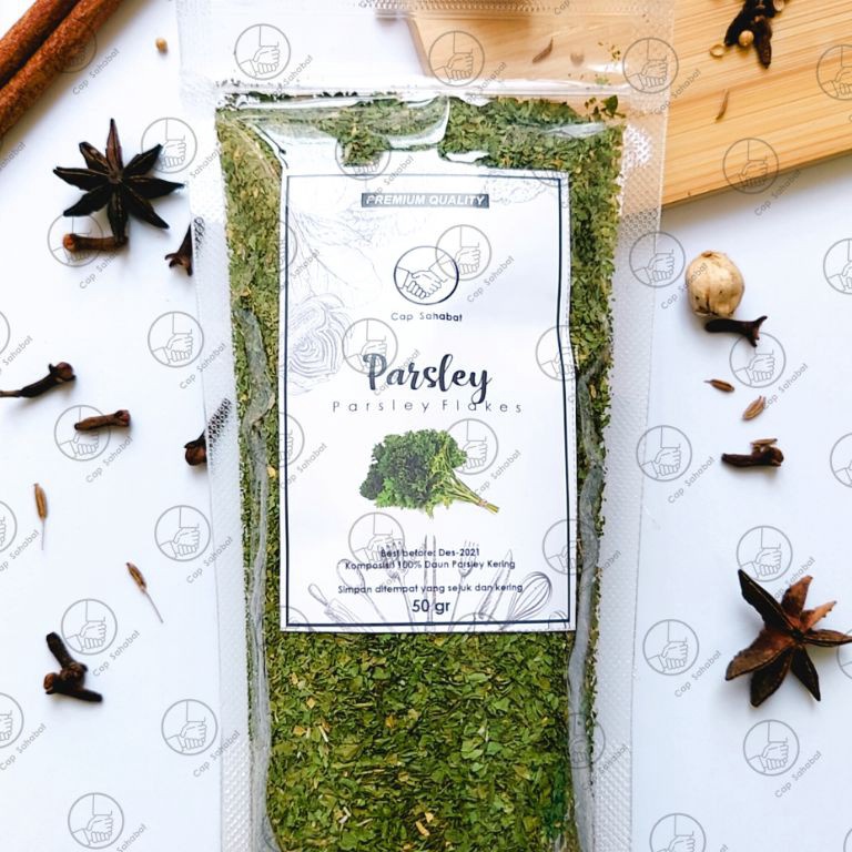

[☚M23➤] 50gr Daun Parsley / Parsley / Peterseli / Parsley Kering / Rempah / JSR 100% PREMIUM QUALITY [122]