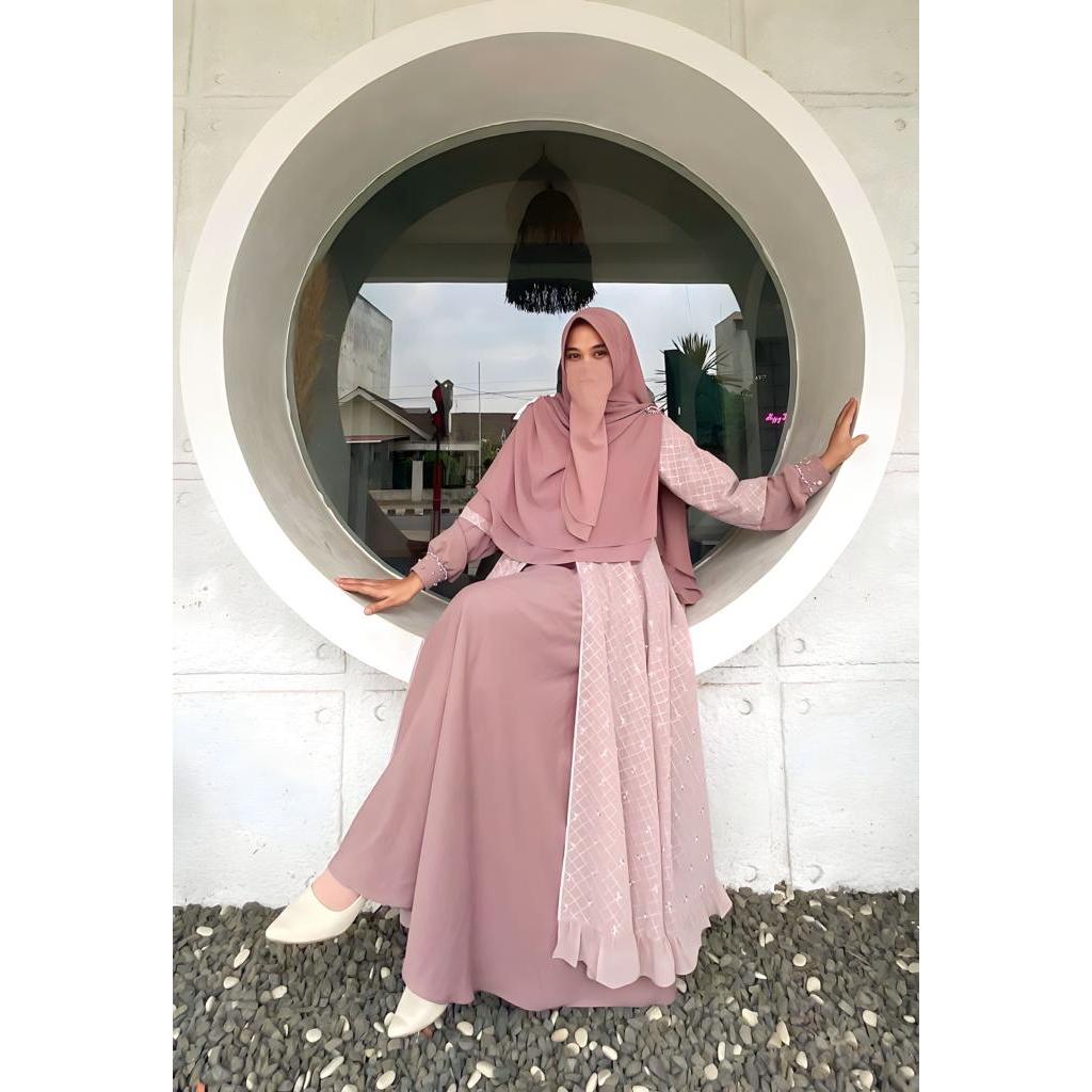 PREORDER Dress By Yasyifaa ceruti bordir