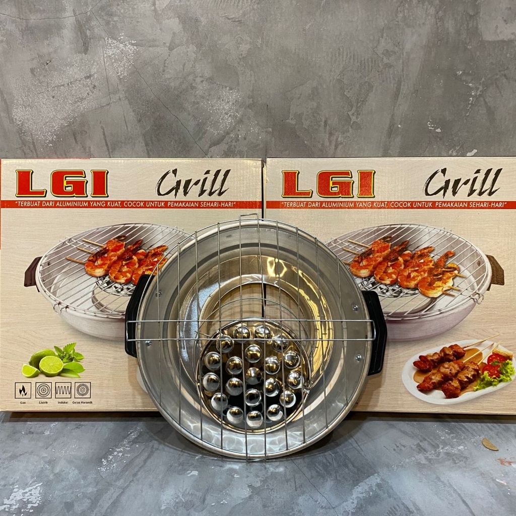 Panggangan LGI Grill Serbaguna Alat Pemanggang Pan Roasted